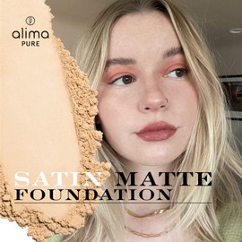 Alima Pure Satin Matte Foundation - Foundation Powder - Mineral Makeup (0.23 oz/ 6.5 g) | Cool 5