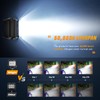 Nilight LED Light Pod with Amber/Black Covers 2PCS 18W 1260LM