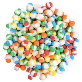 Sarah's Candy Factory 5.5 Oz Freeze Dried Rainbow Chew Skittles Sweet & Delicious,Crunch in Resealable Bag