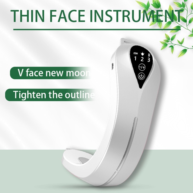 Face Thinner Device EMS Micro Current LED Red Blue Light