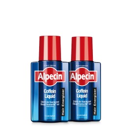 Alpecin Caffeine Liquid - 2 x 200 ml - Hair Energizer to prevent hereditary hair loss in men - to strengthen the hair root