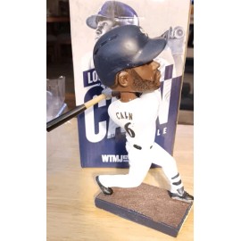 Lorenzo Cain 2018 Bobblehead Milwaukee Brewers Never Displayed Nice Box.........
