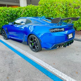 DREAMOTOR 57 Inch Universal Rear Spoiler, GT Style Car Rear Trunk Spoiler Wing Spoiler Compatible with Mazda Miata RX-7 Chevy Corvette Camaro Nissan Lexus Toyota Honda Civic Ford Mustang Scion