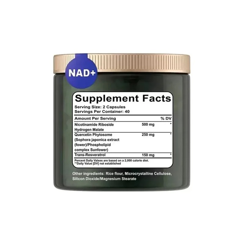 Frasco Nicotinamida Ribósido Liposomal + Resveratrol