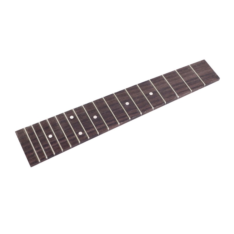 Ukulele Fretboard Rosewood Fingerboard 23in 17 Frets Replacement for Musical