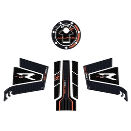 labelbike - Sticker Kit 3D Resin Tank Protector for Motorcycles Compatible with KTM 890 Duke R