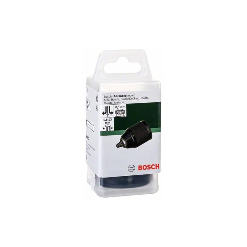 Bosch Accessories 2609256D95 Keyless Chuck 1.5 mm - 13 mm