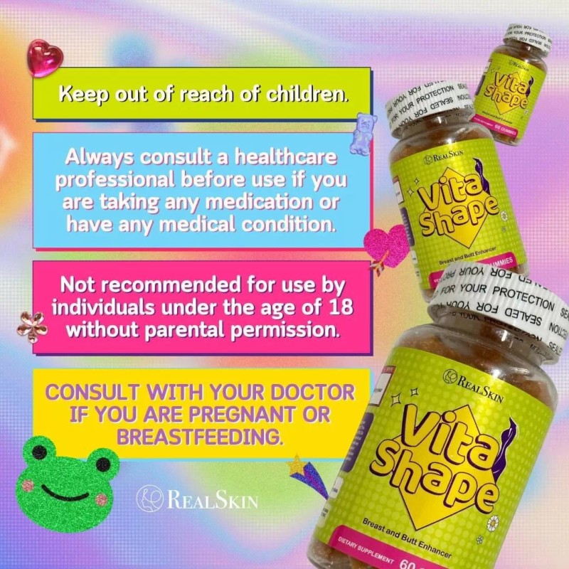 Real Skin Vita Shape By Real Skin 60 Gummies