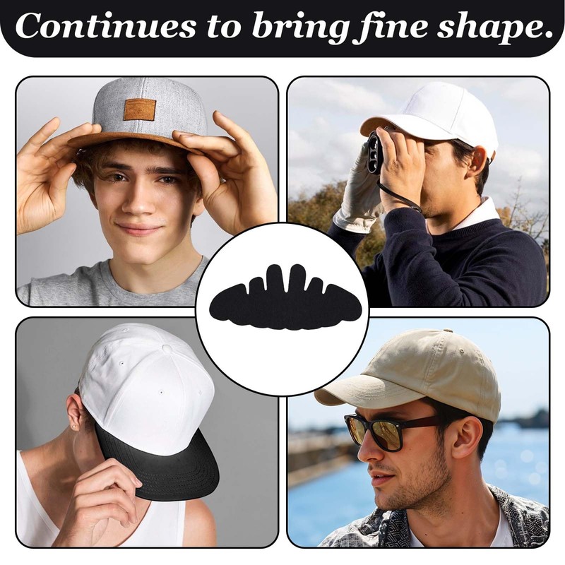 oruola 15pcs Hat Shaper Insert,Cap Shaper,Cap Protector with Unique Cave