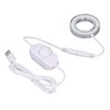 Microscope Lighting Lamp Spiral Buckle Adjustable Brightness LED Ring Light