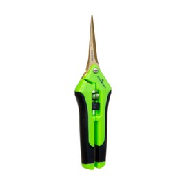 Hydrofarm HGPP400T Titanium Precision Pruners, Green