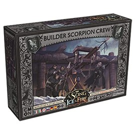 Asmodee | CMON | A Song of Ice & Fire - Scorpio Team of Builders | Expansion | Tabletop | 2 Players | Ages 14+ | 45+ Minutes | German | Multilingual