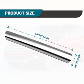 Vrasly Front Driver Left Side Interior Pull Handle - Armrest Front Pull LH Door Handle Grab Trim Compatible with Ford Escape 2013-2019 Replace CJ5Z7822621BA (Silver)