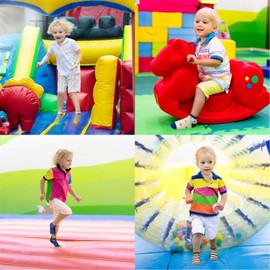 SkiBeaut Toddler Boy Socks 12 Pairs Lovely Assorted Boys Girls Cartoon Kids Socks Non Skid Slipper Socks Grips 12-36 Months 1-3 Years Old Baby