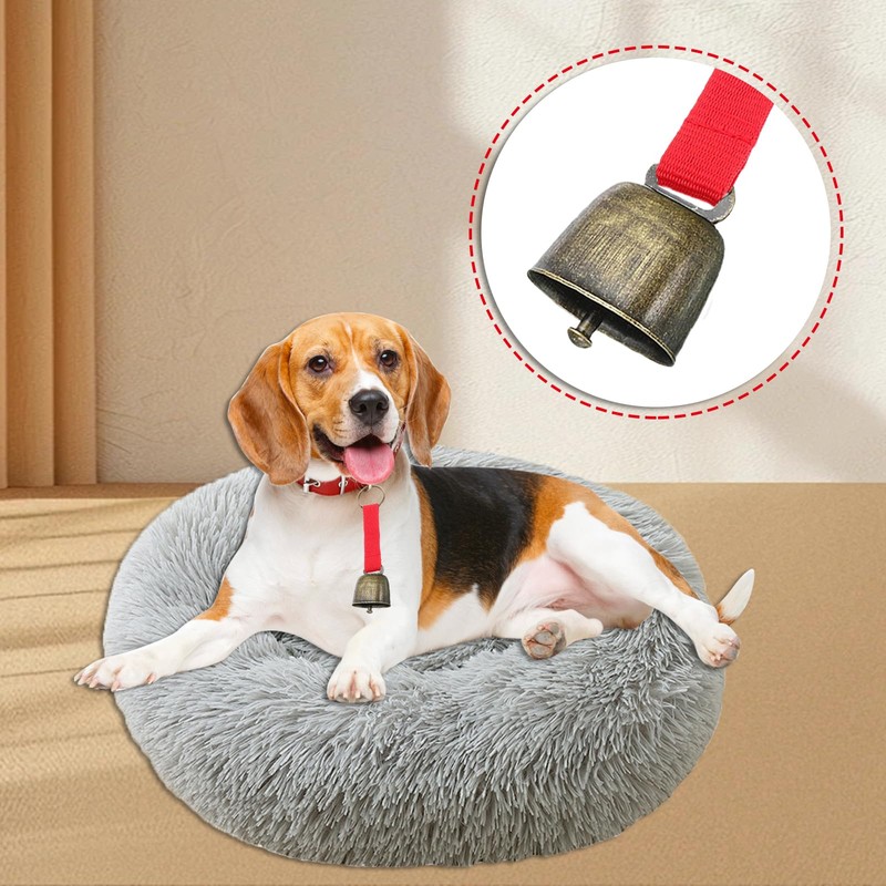 WUMUZAI 2 Pack Small Cow Bell for Dog Collar, Loud