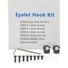 PRFCTLIFE Supplemental Accessory: Eyelet Hook Kit AFO Drop Brace (Accessory