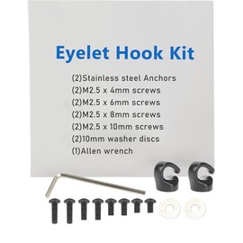 PRFCTLIFE Supplemental Accessory: Eyelet Hook Kit AFO Drop Brace (Accessory Only, Brace Not Included)