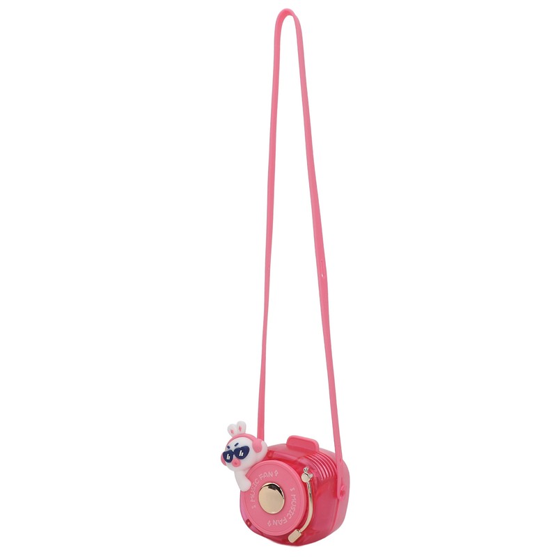 Cute Portable Neck Fan 3 Speeds Bladeless Mini Hanging Neck