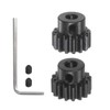 sourcing map MOD 1 M1 Pinion Motor Gear Set 2pcs