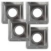 4 Pack - Style J - 9.125" x 9.3125" Square