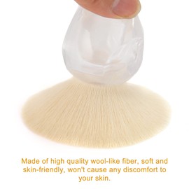 Nail Art Dust Remover Limpiador de brochas en polvo, Cepillo para polvo de uñas Diseño innovador de pie Profesional para salón de uñas Salón de belleza para el hogar