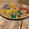 Wooden Board Game Flying Chess Peg Board Game Family Game