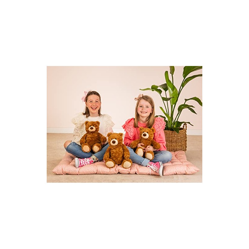 Teddy Hermann 91390 Teddy Hazelnut Brown 34 cm, Cuddly Toy,