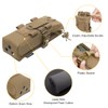 IDOGEAR Tactical Molle Radio Pouch Radio Case Holder for Vest