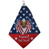 BeeJo's America! Hell Yeah! 18" x 18" Microfiber Towel Handmade