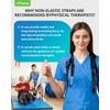 Trideer Stretching Strap Yoga Strap Physical Therapy for Home Workout,
