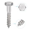 sourcing map Hex Lag Screws, M10 x 60mm 304 Stainless