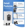 DIHOOL Outdoor Circuit Breaker Box, 30 Amp PV Solar Disconnect