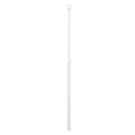 Tension Rod Spring Loaded Adjustable Tension Rods Extendable Curtain Rod for Shower Curtains Hooks and Liners