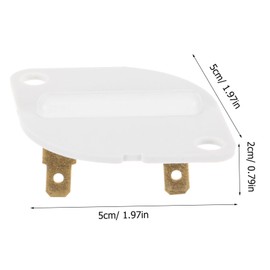 Operitacx 2Stücke Thermosicherung Ersatz Heizelement Thermostat Für Professionelles Zubehör Für Optimale Und Haushaltsgeräten