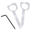 Qiilu Universal Removal Tool, 20 Pieces Universal Car Audio Stereo