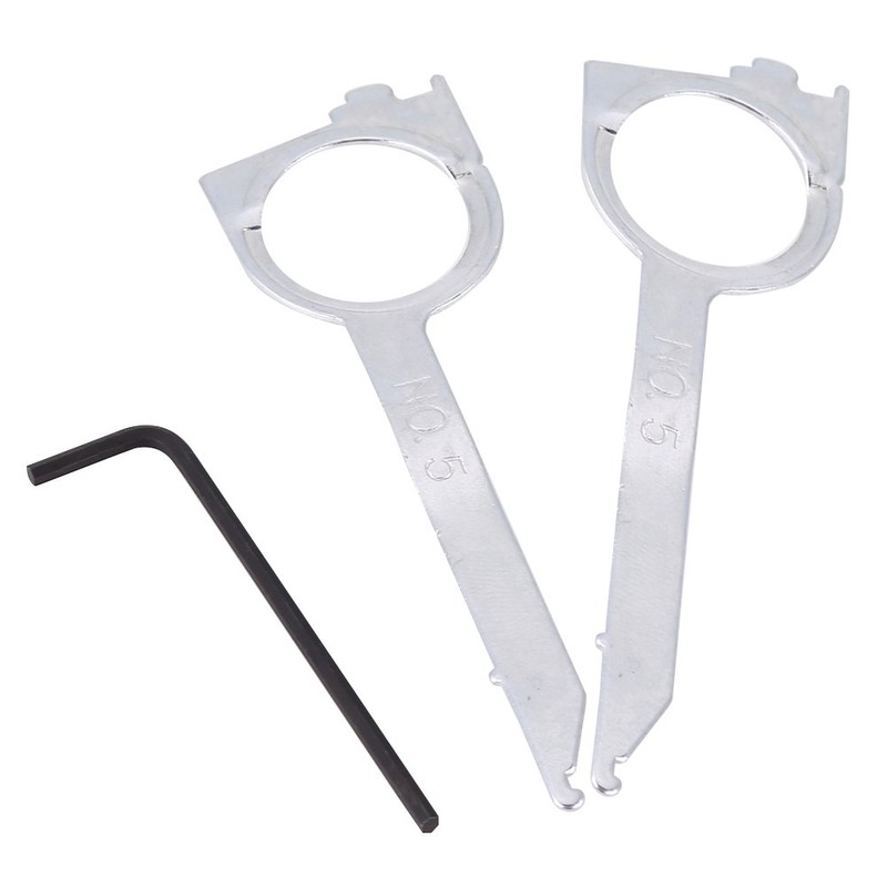 Qiilu Universal Removal Tool, 20 Pieces Universal Car Audio Stereo