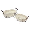 Metal Filling Basket, Set of 2