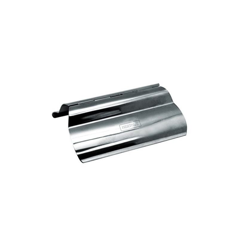 NERTHUS FIH 337 Clip Food, Stainless Steel, Silver, 17 x