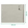 Leitz 13120085 Index Series A-Z A4 Paper for 12 Folders