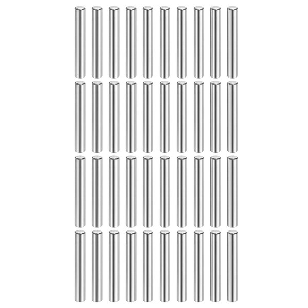 sourcing map 40 Pcs 5 mm x 35 mm Dowel