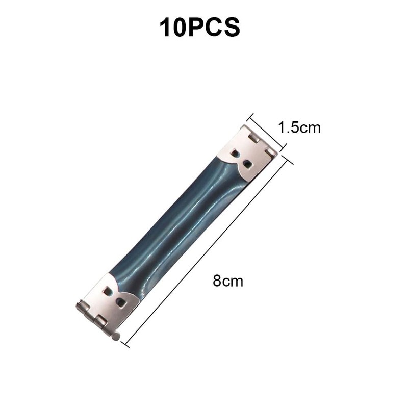 10 PCS Metal Internal Flex Frame 8cm Craft Bag Flex