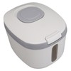 Rice Container Bug Proof Odorless Airtight Rice Box with Clear