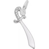 Rembrandt Sterling Silver Sword Charm by Rembrandt
