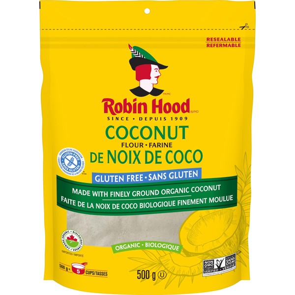 Robin Hood Organic Coconut Flour, 500g, Gluten Free