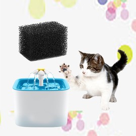 ATITOWEL 8 Pack Replacement Pre-Filter Sponges for 84oz/ 2.5L Pet Fountain Cat Water Fountain Dog Water Dispenser