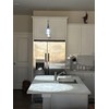 CHYING Pendant Lights Kitchen Island Chrome Modern LED Pendant Light