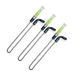 TJR Tackle 3 GTR Bobbins Bite Indicators Carp fishing Tackle for Bite Alarms and bank sticks From (Green)
