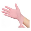 Guantes De Nitrilo Libre De Latex Sin Polvo Azul Negro.