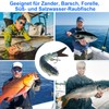 5 Stück Hecht Köder,Wobbler Hecht, Angelköder Lebensechter Kunstköder für Zander,