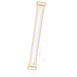 CROSS ZEBRA Camping Lamp, Outdoor Lamp, Magnetically Attached and Hookable, Portable, Blow-Type Soft Lamp, Easy to Store, for Camping, Hiking, Spring Outings and Home, USB Wired (Khaki 1 Pack)